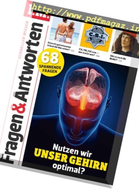 P.M. Fragen & Antworten – Mai 2017 Cover