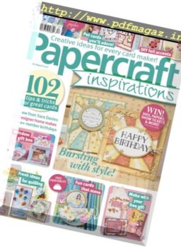 Papercraft Inspirations – August 2017