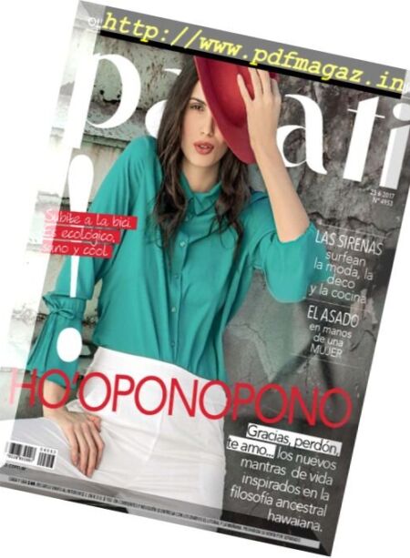 Para Ti Argentina – 23 Junio 2017 Cover