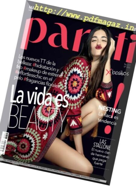 Para Ti Argentina – 9 Junio 2017 Cover