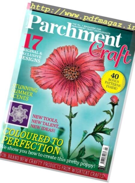 Parchment Craft – August 2017 Cover