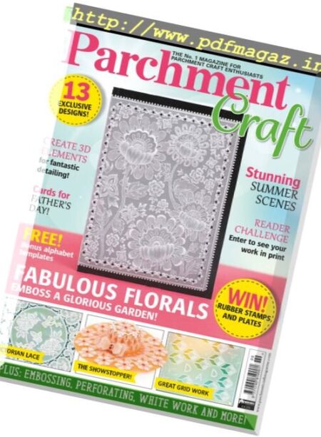 Parchment Craft – June 2017 Cover