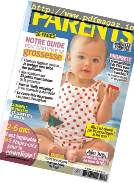 Parents – Hors-Serie – Juillet 2017 Cover