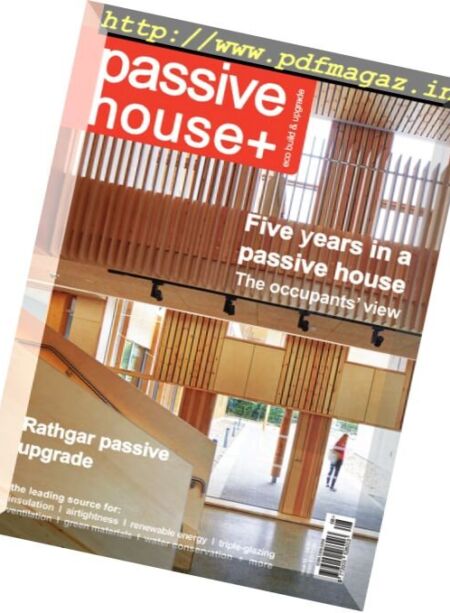 Passive House+ – Issue 12, 2015 Cover