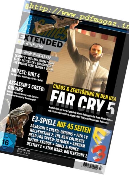 PC Games Germany – Juli 2017 Cover