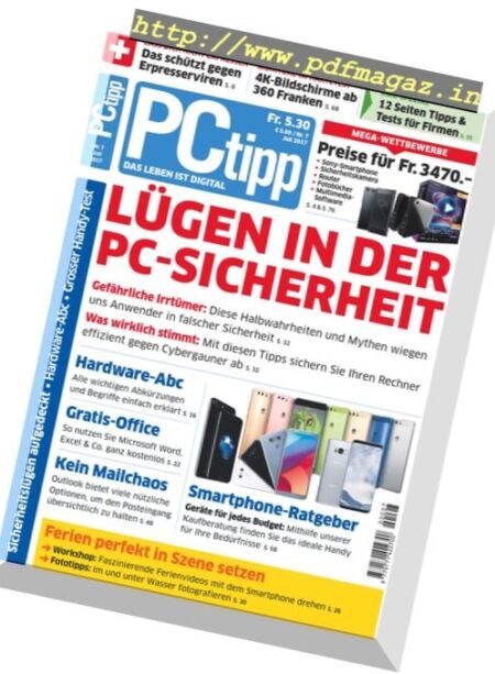 PCtipp – Juli 2017 Cover