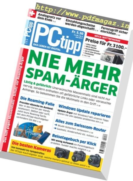 PCtipp – Juni 2017 Cover