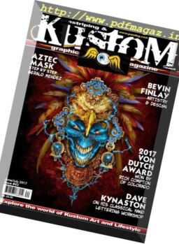 Pinstriping & Kustom Graphics Magazine – June-July 2017