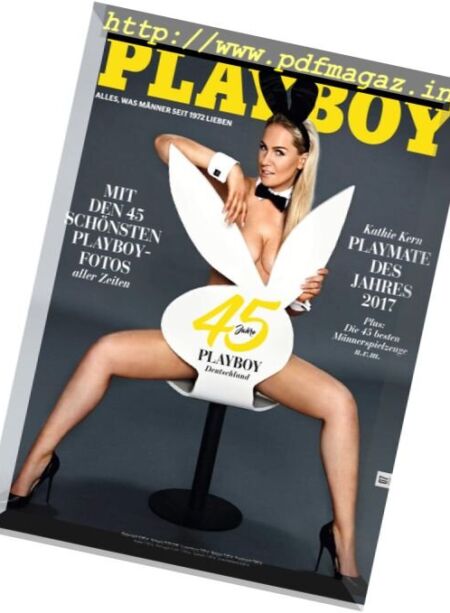 Playboy Germany – Juli 2017 Cover