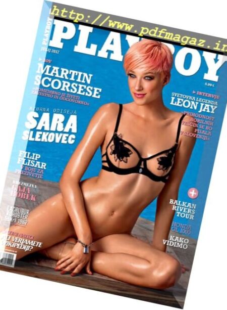 Playboy Slovenia – Julyj 2017 Cover