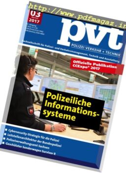 Polizei Verkehr und Technik – Mai-Juni 2017