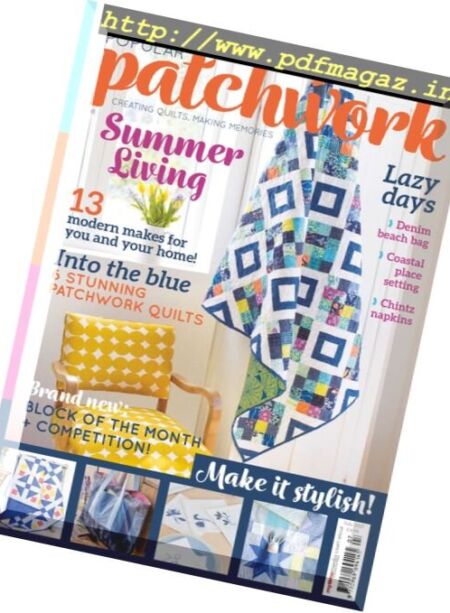 Popular Patchwork Magazine – July 2017 Cover