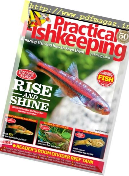 Practical Fishkeeping – August 2017 Cover