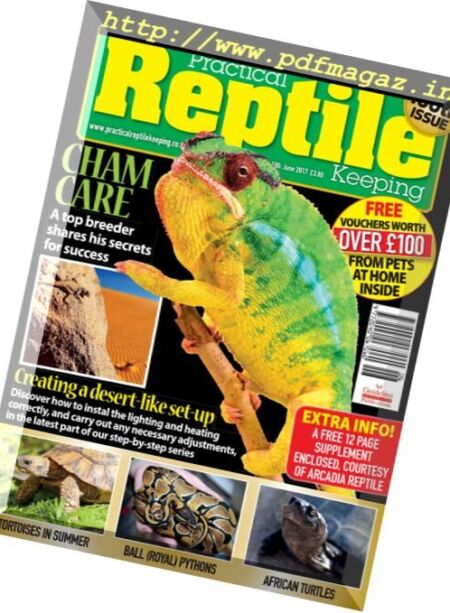 Practical Reptile Keeping – June 2017 Cover