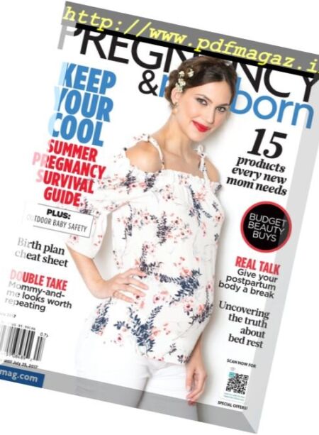 Pregnancy & Newborn – July 2017 Cover