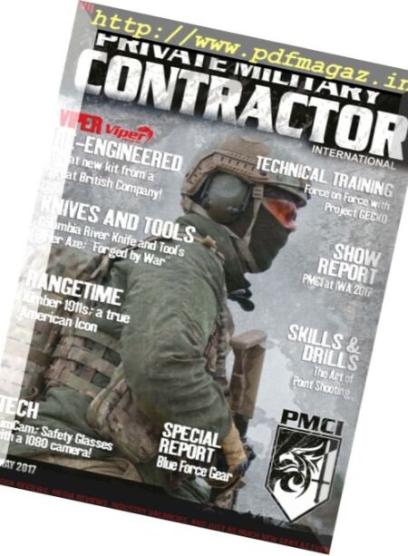 Private Military Contractor International – May 2017 Cover