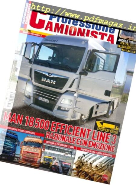 Professione Camionista – Luglio 2017 Cover