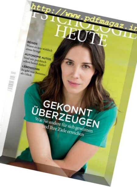 Psychologie Heute – Juli 2017 Cover