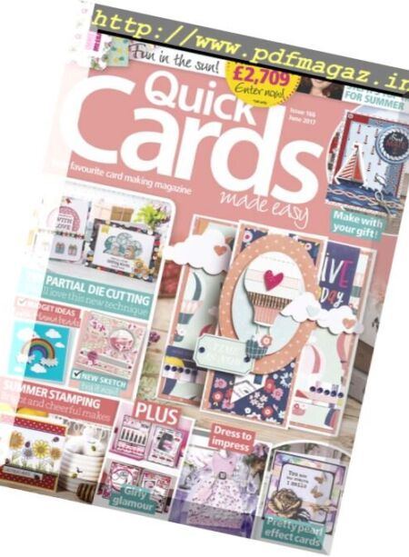 Quick Cards Made Easy – June 2017 Cover