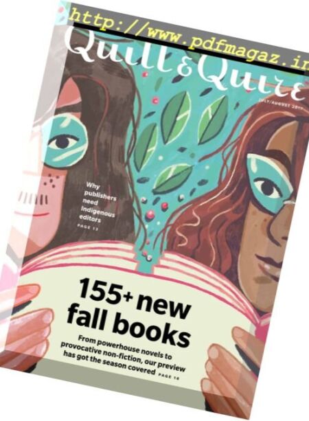Quill & Quire – July-August 2017 Cover