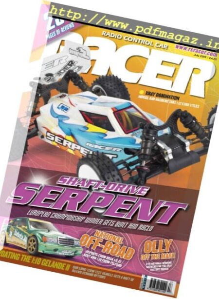 Radio Control Car Racer – July 2017 Cover