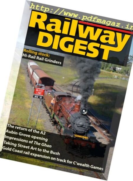 Railway Digest – June 2017 Cover