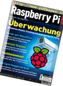 Raspberry Pi Geek – Juni-August 2017