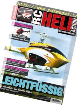 RC-Heli Action – August 2017