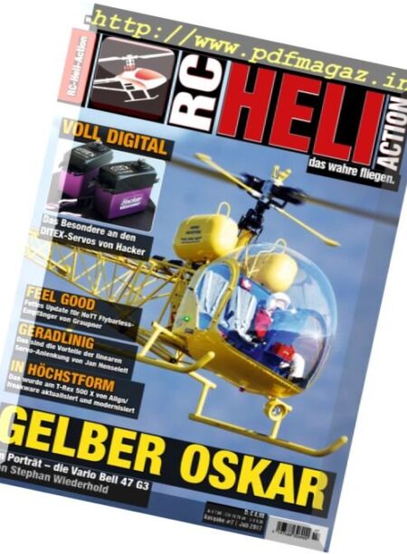 RC-Heli Action – Juli 2017 Cover