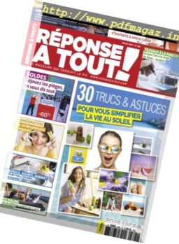 Reponse A Tout – Juillet 2017
