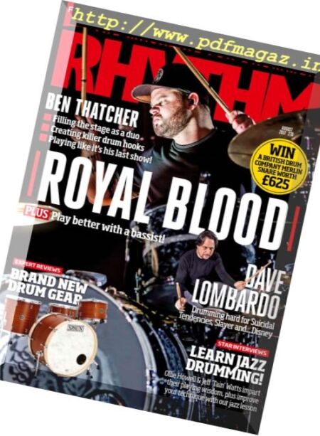 Rhythm – August 2017 Cover