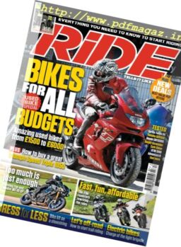 RiDe Magazine – July 2017