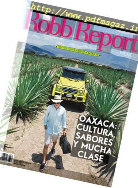 Robb Report Mexico – Junio 2017 Cover