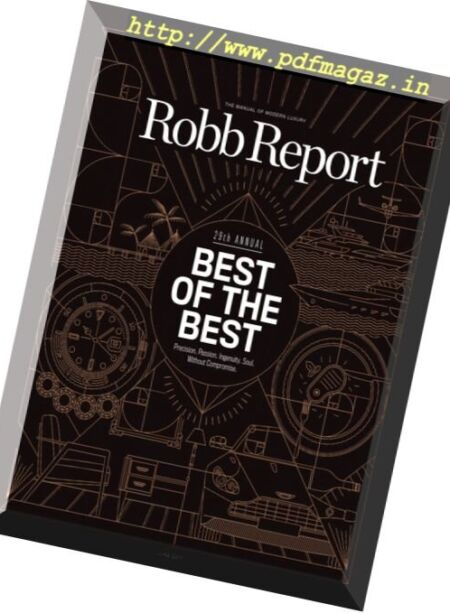 Robb Report USA – June 2017 Cover