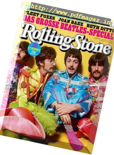 Rolling Stone Germany – Juni 2017 Cover