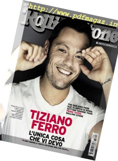 Rolling Stone Italia – Giugno 2017 Cover