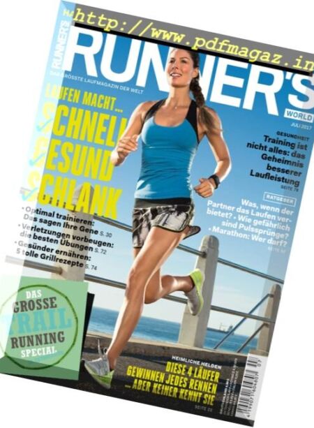 Runner’s World Germany – Juli 2017 Cover