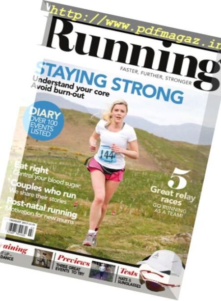 Running – July-August 2017 Cover