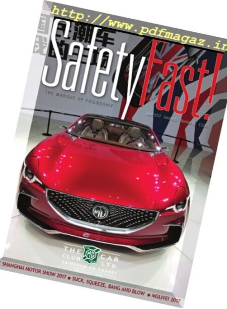 Safety Fast! – June 2017 Cover
