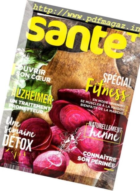 Sante + – Mai 2017 Cover