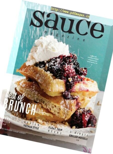 Sauce Magazine – July 2017 Cover