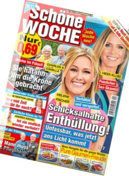 Schone Woche – 7 Juni 2017