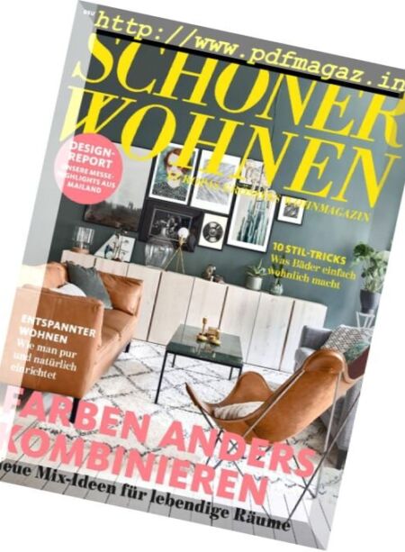 Schoner Wohnen – Juli 2017 Cover