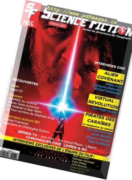 Science Fiction – Juillet-Aout-Septembre 2017 Cover