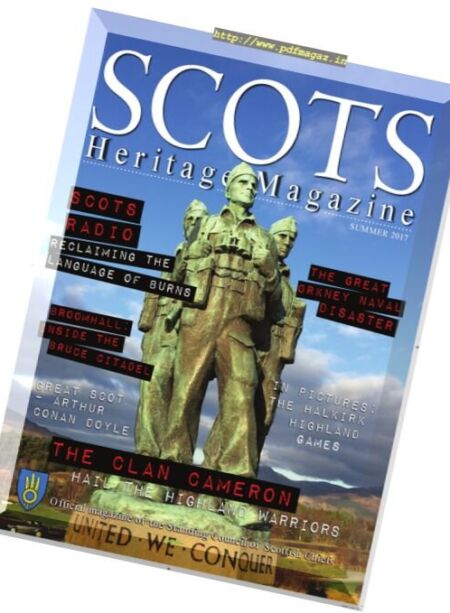 Scots Heritage Magazine – Summer 2017 Cover