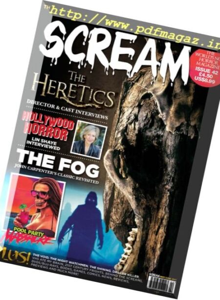 Scream Magazine – May-June 2017 Cover