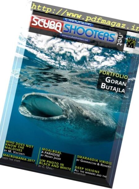 ScubaShooters – April 2017 Cover