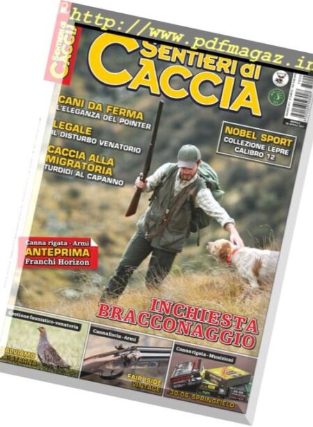 Sentieri Di Caccia – Maggio 2017 Cover