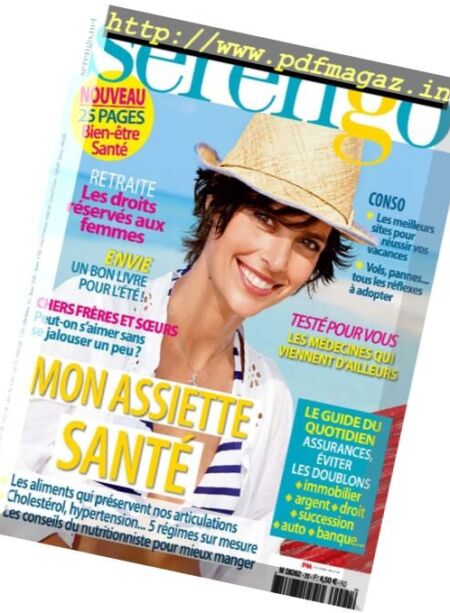 Serengo – Juillet 2017 Cover