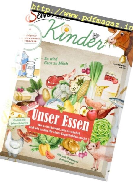 Servus Kinder – Juli-August 2017 Cover